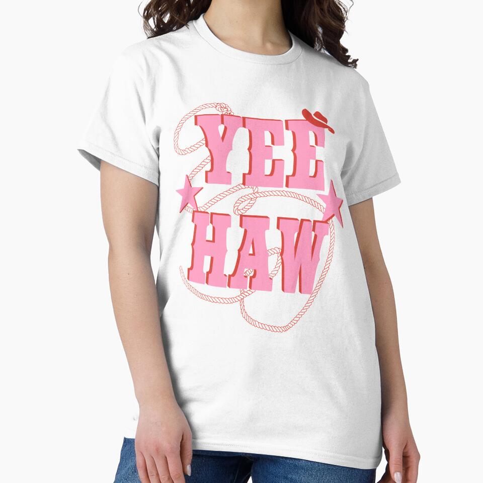 pink yee haw by carokeasler