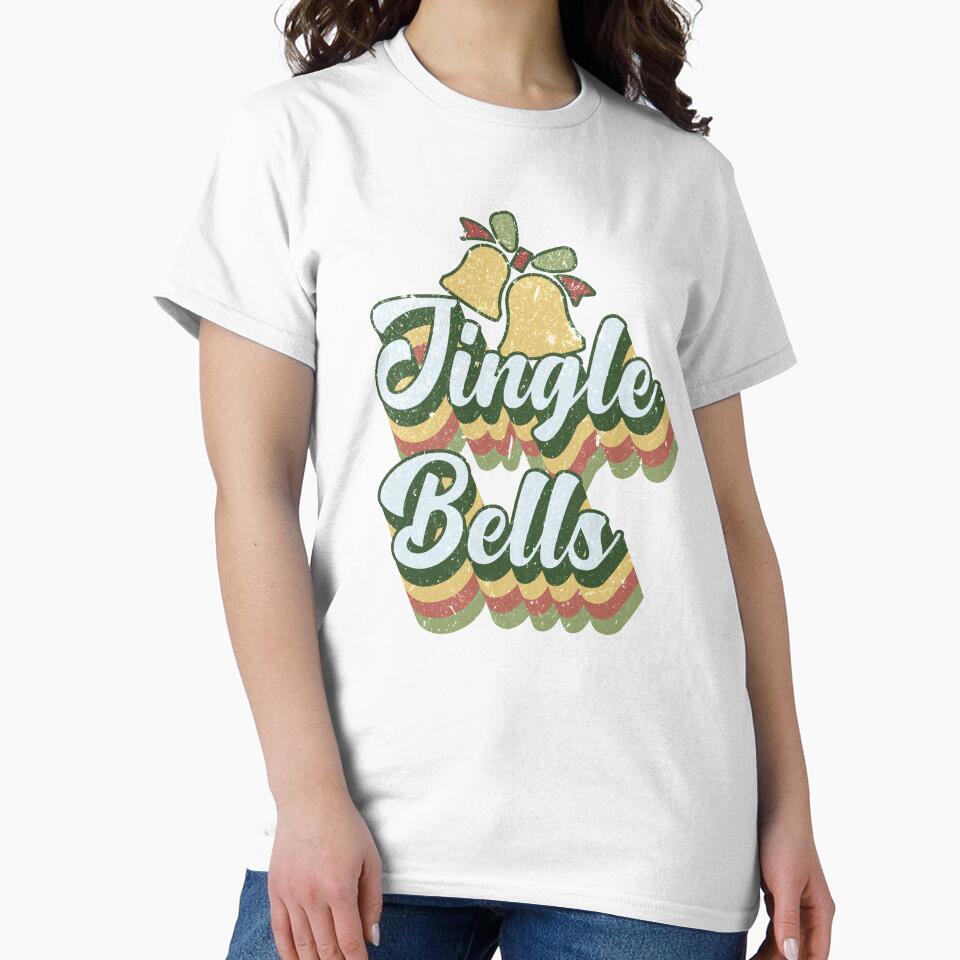 Jingle Bells Retro Vintage Style by smoothieloverrr