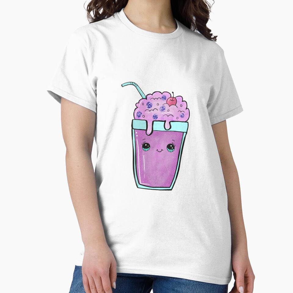 Cute Kawaii Milkshake by HelArt