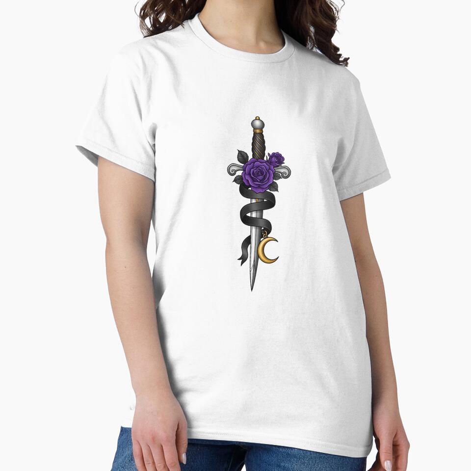 Violet Rose Dagger Gift by IllumeInk