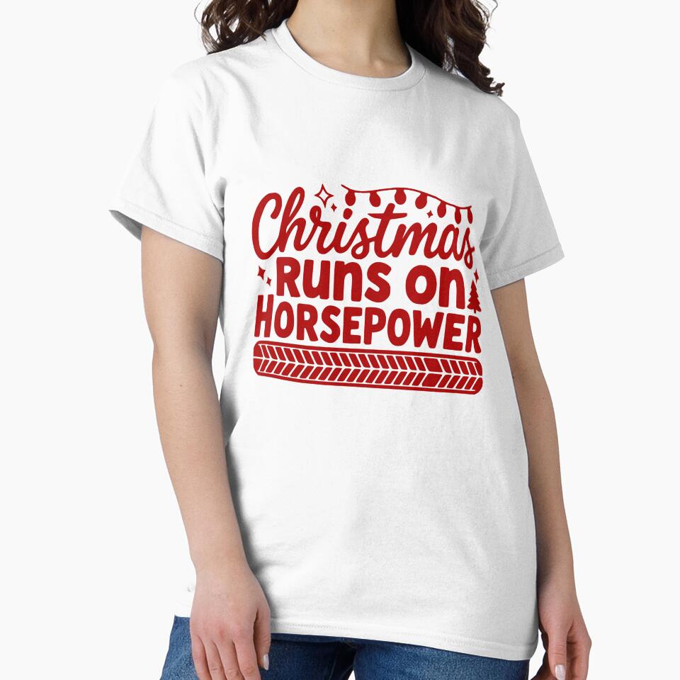 Christmas Runs on Horsepower by theartfulaspie
