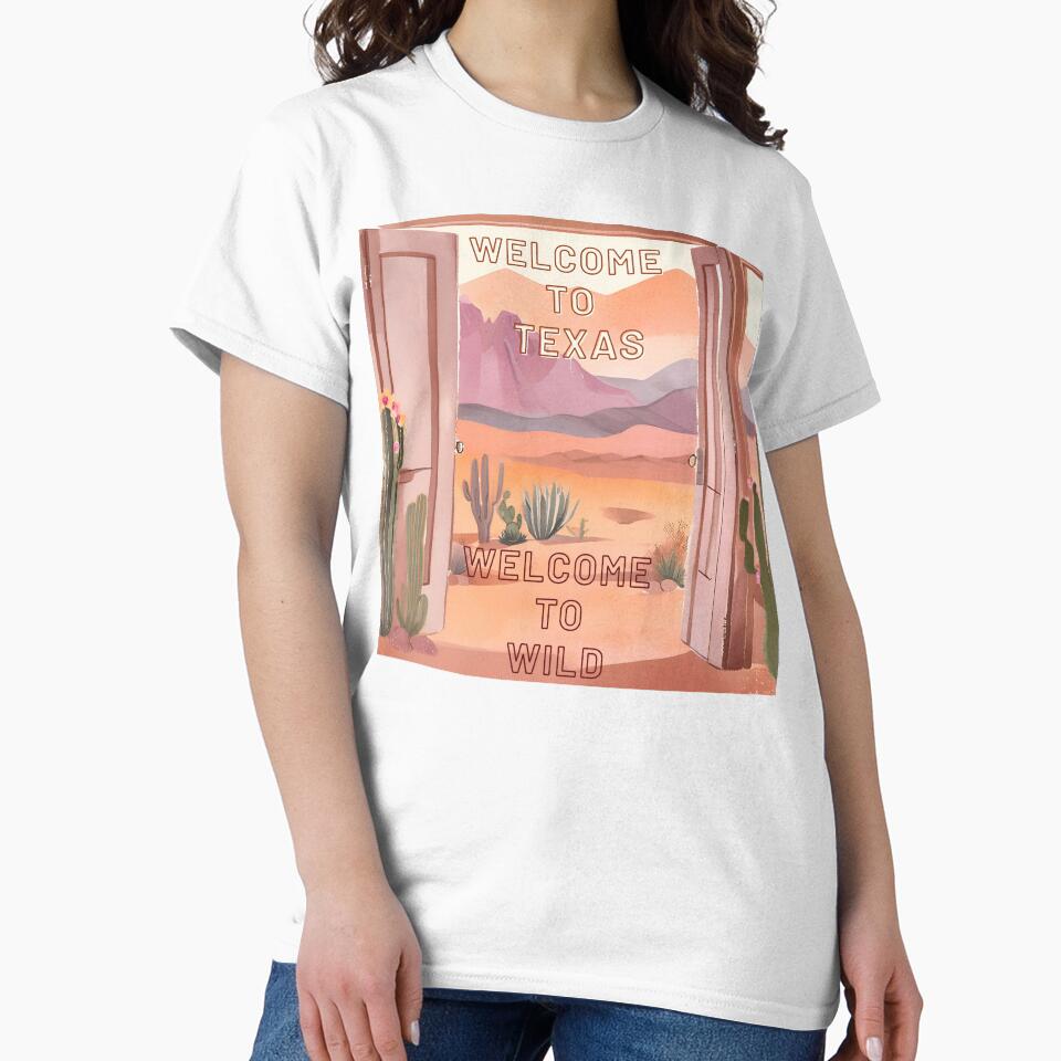 Welcome to Texas, Welcome to Wild – Desert Doorway Art by HonkyTonk2025