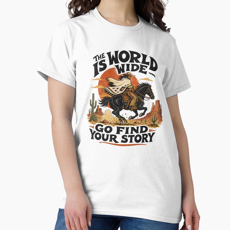 Vintage Cowboy Find Your Story by -DEEWOLF-