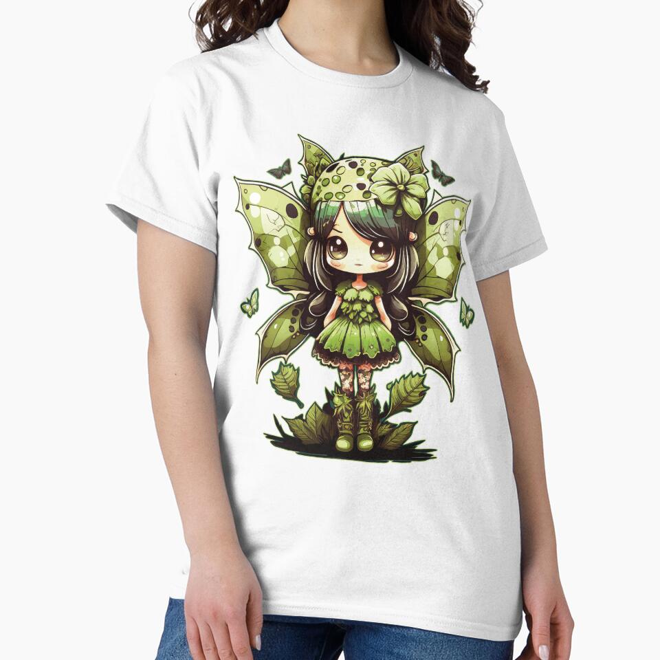 Goblincore Y2k Grunge Aesthetic Anime Kawaii Butterfly Girl by Bunkis1st