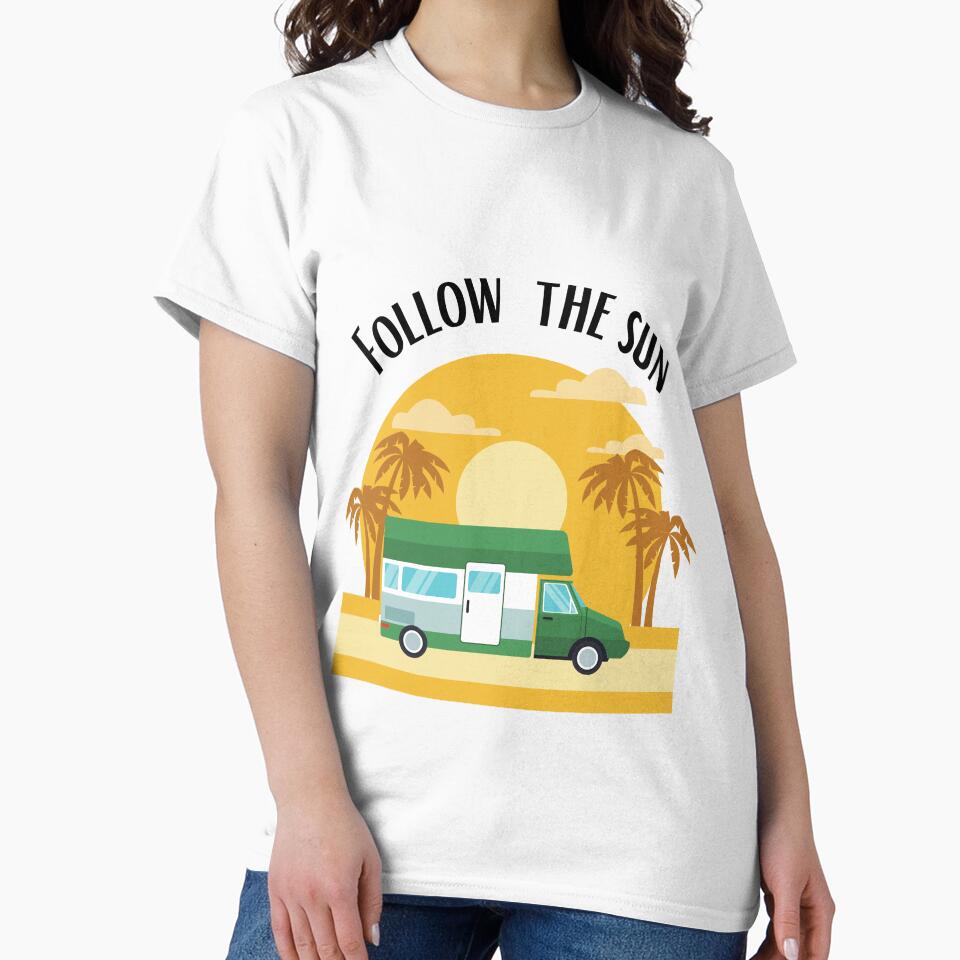 Home is where you park it van life | Follow the sun van life by Zoef-Design