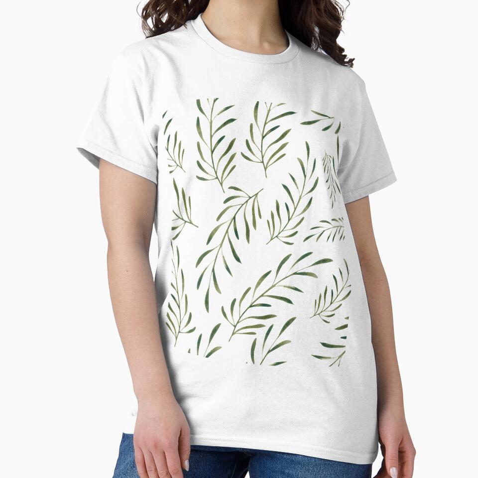 botanical leaves seamless pattern by Hartics