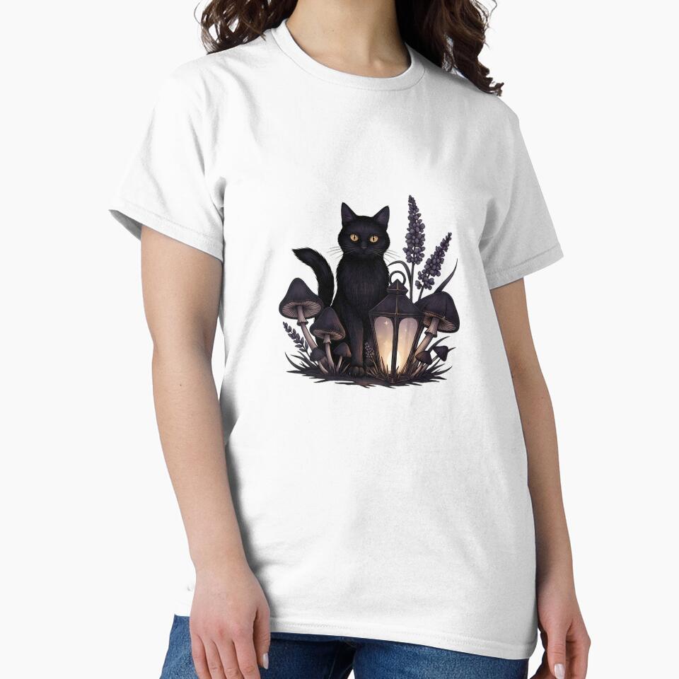 Midnight Mushroom Familiar Gift by IllumeInk