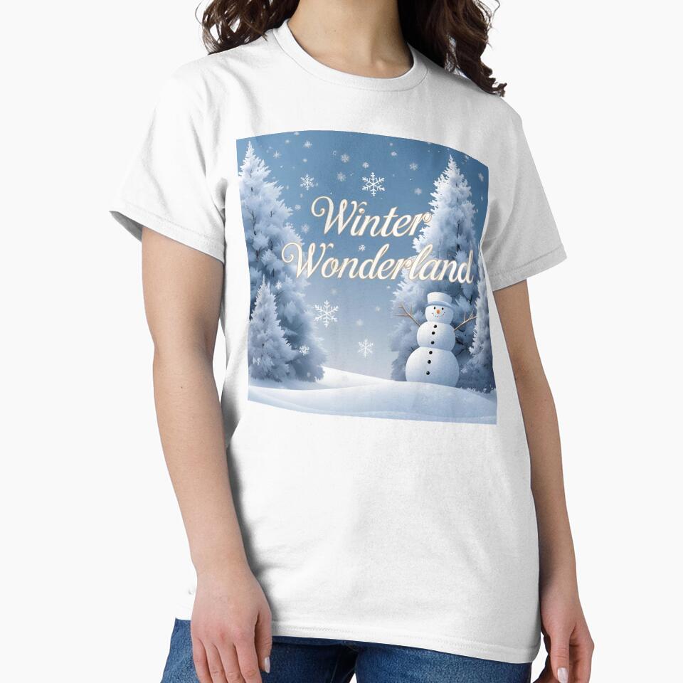 Winter Wonderland Snowman - Snowy Forest by KoalaCrafted