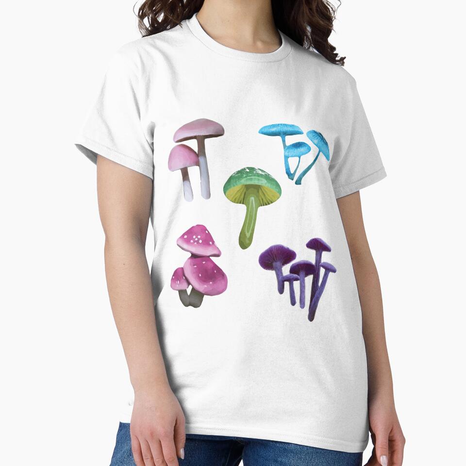 Magical Mushrooms Fairycore Forest Aesthetic by I-Cant-We-Can