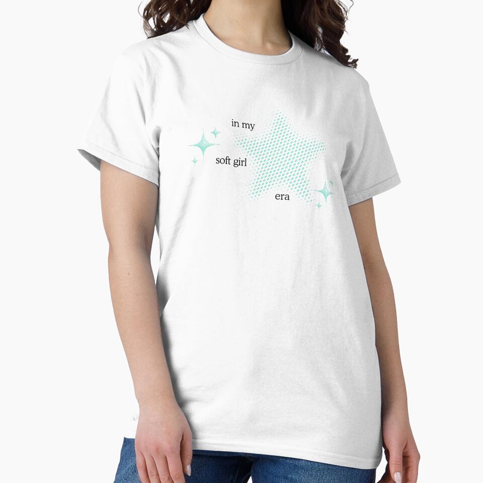 cute y2k pixel korean style soft girl era turquoise mint star by temptedd