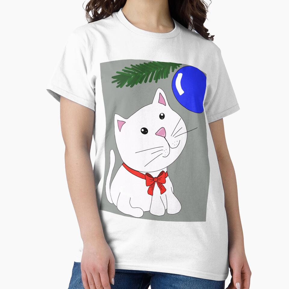 Christmas kitten by Leah84gvsu