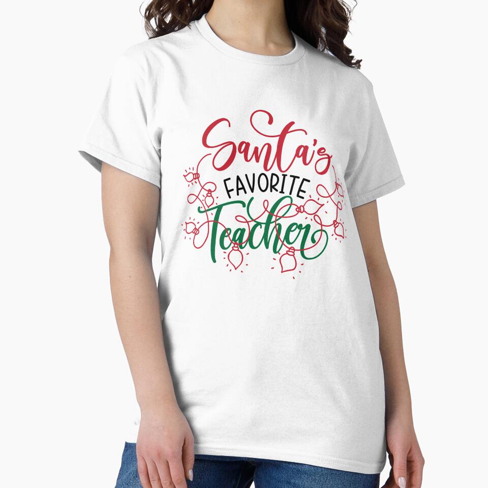 Santas Favorite Teacher by OrnamentallyYou