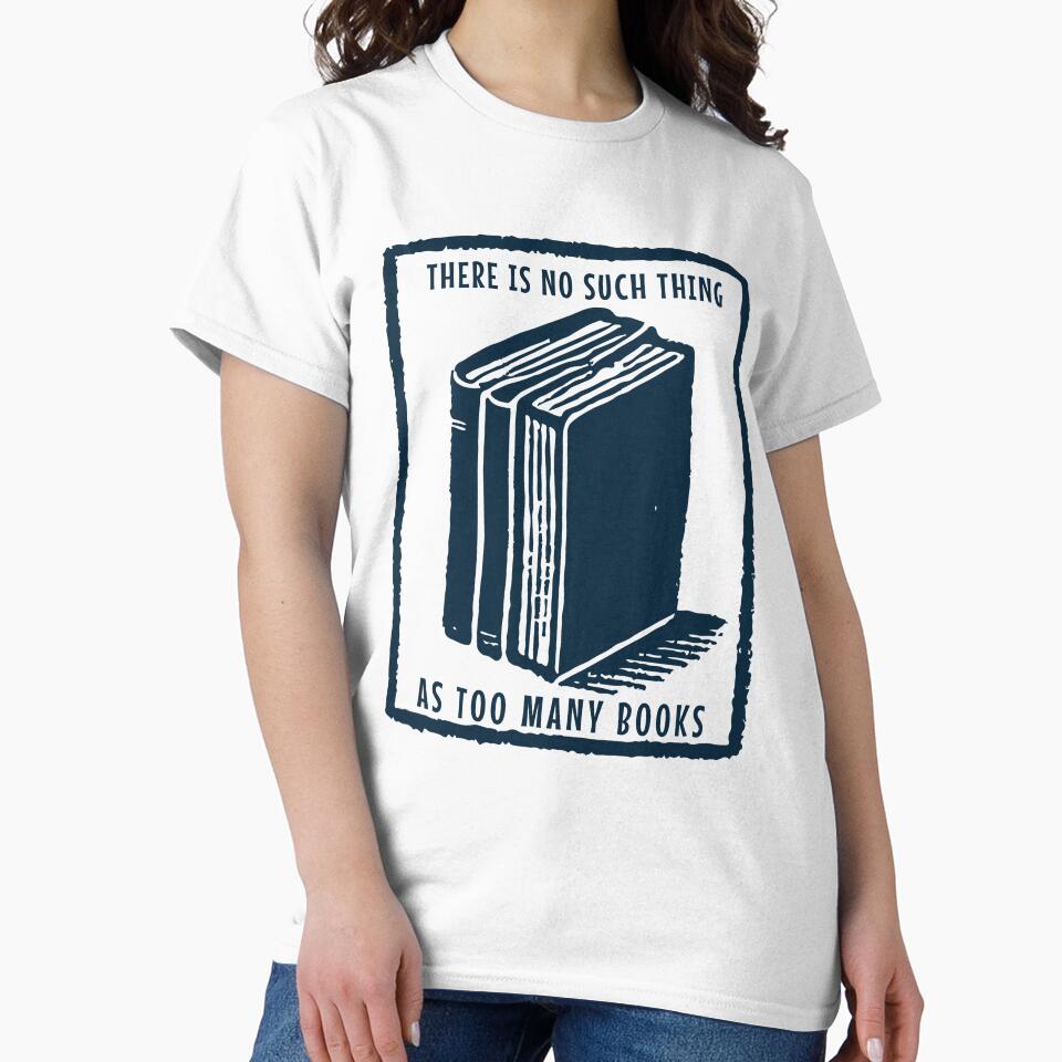 Retro Book Statement For Book Fans by LuminOrb