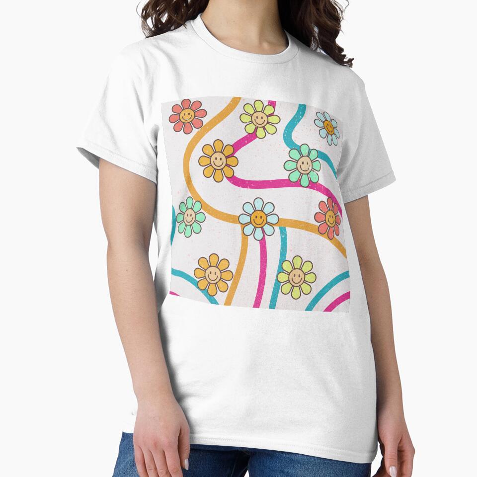 Floral groovy graphics by Abelievingheart