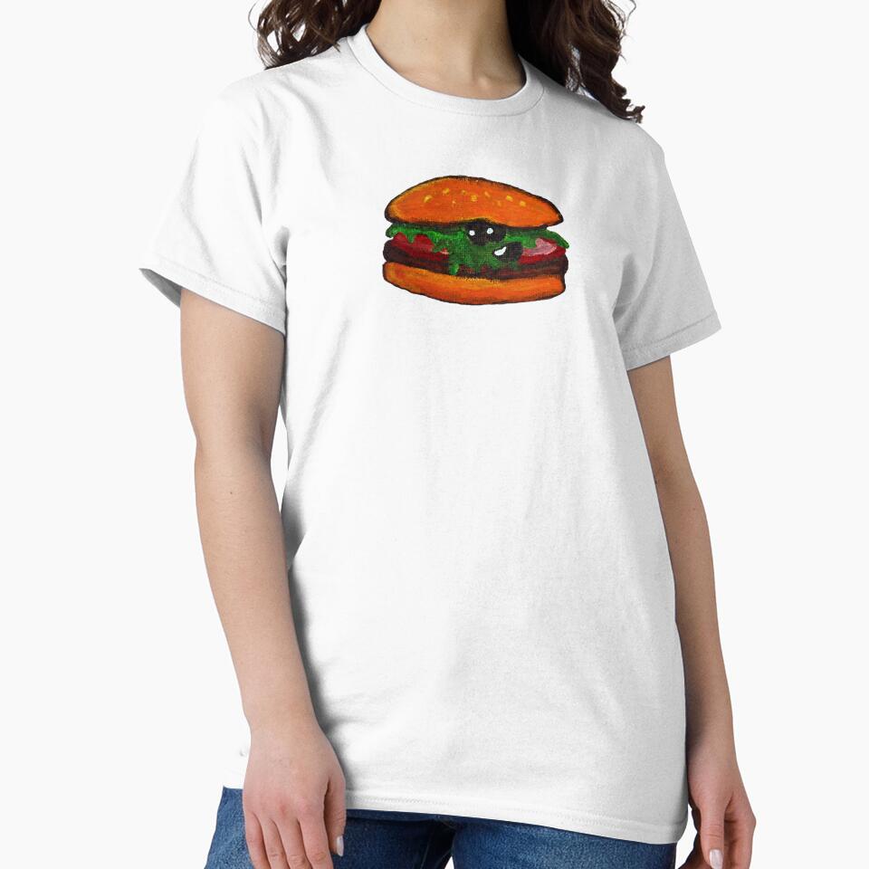 Cute Happy Burger by BristlyCrow