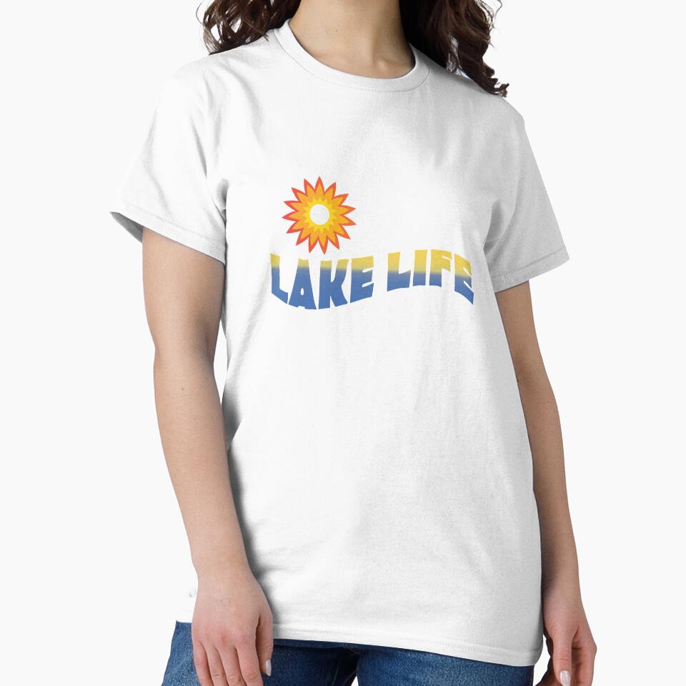 Lake Life Shirt for the Lake Life Lover by WatersEdgeGal