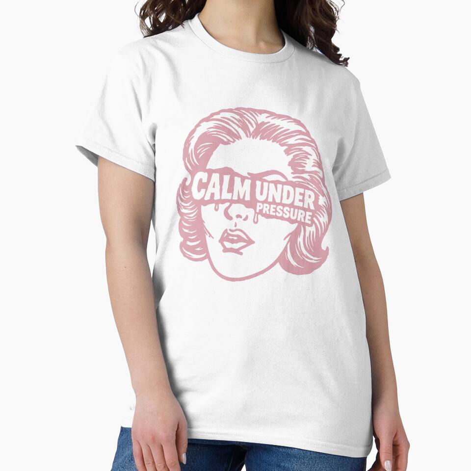 Calm Under Pressure Nurse Tote Bag — Pink Accent Edition by KiwyStudio