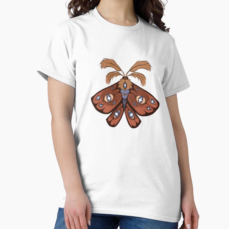 Red Moth by threecalicocats