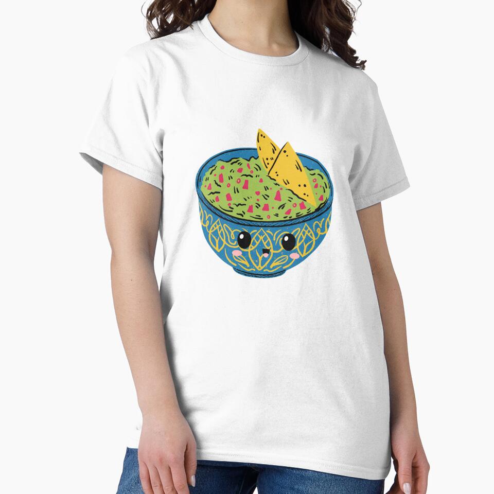 Kawaii Chips and guac by FawnsStickers