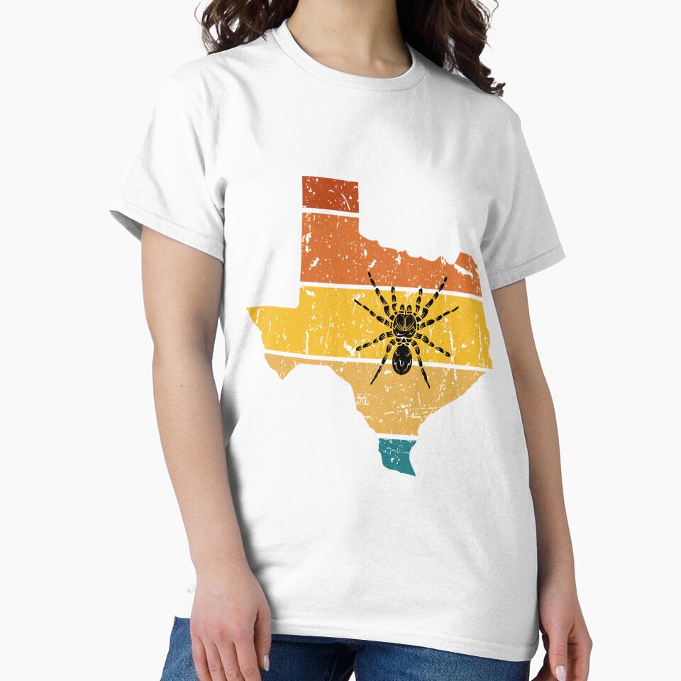 I love Tarantula Retro  Texas by CritterStickers