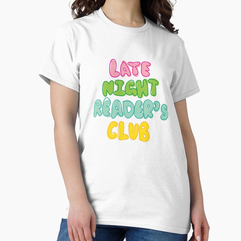 Late night readers club funny book lover by fluffyfamcraft