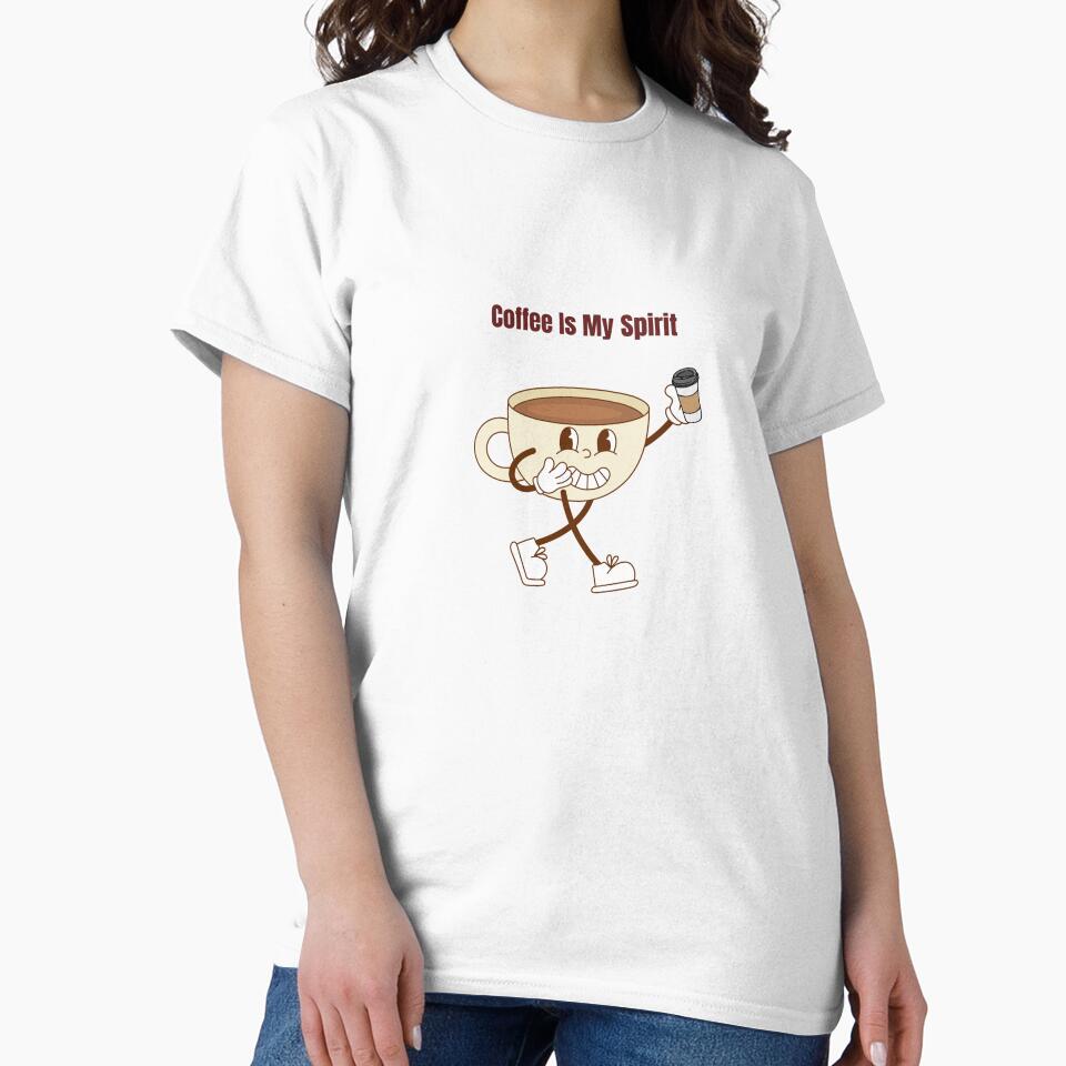 Coffee Is My Spirit – Funny Coffee Lover Gift by MSHobbies