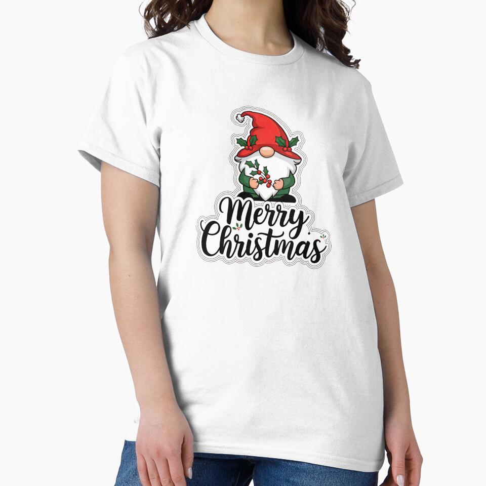 Merry Christmas Gnome by Wilcox PhotoArt