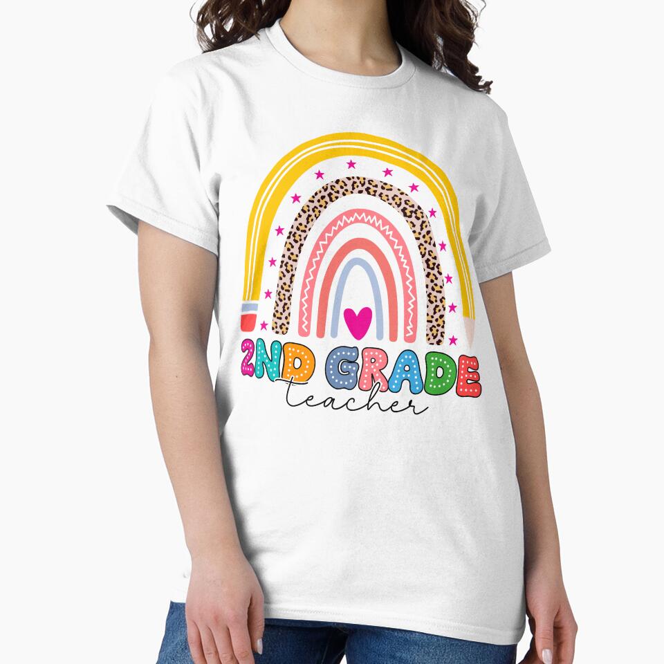 2nd Grade Happy Teacher by BlissfulPrintz