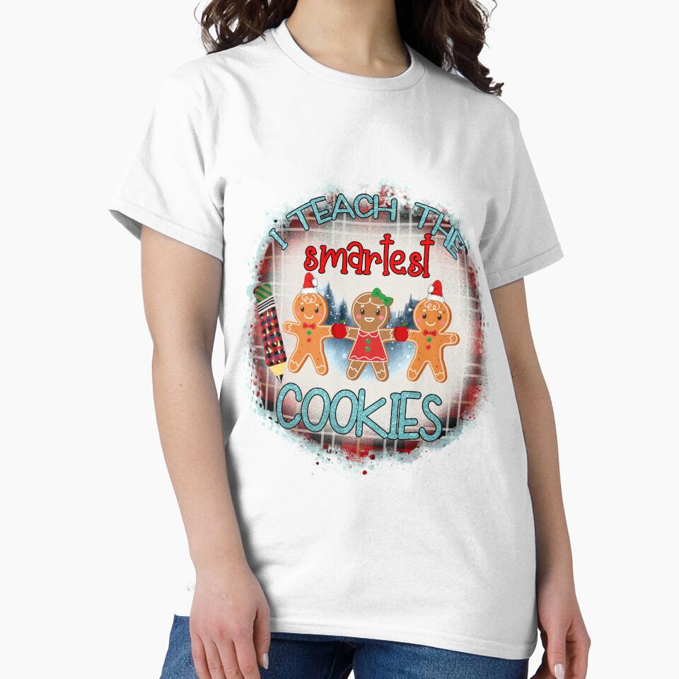 I Teach the Smartest Cookies I Christmas Holiday Teacher by younghopes