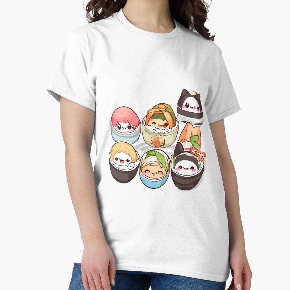 picnic food japanese chibi snacks by cloudzer0000
