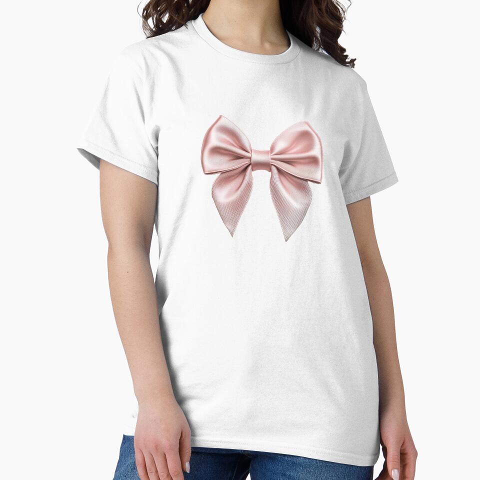 Pink Satin Bow Coquette Aesthetic by jianina-alondra