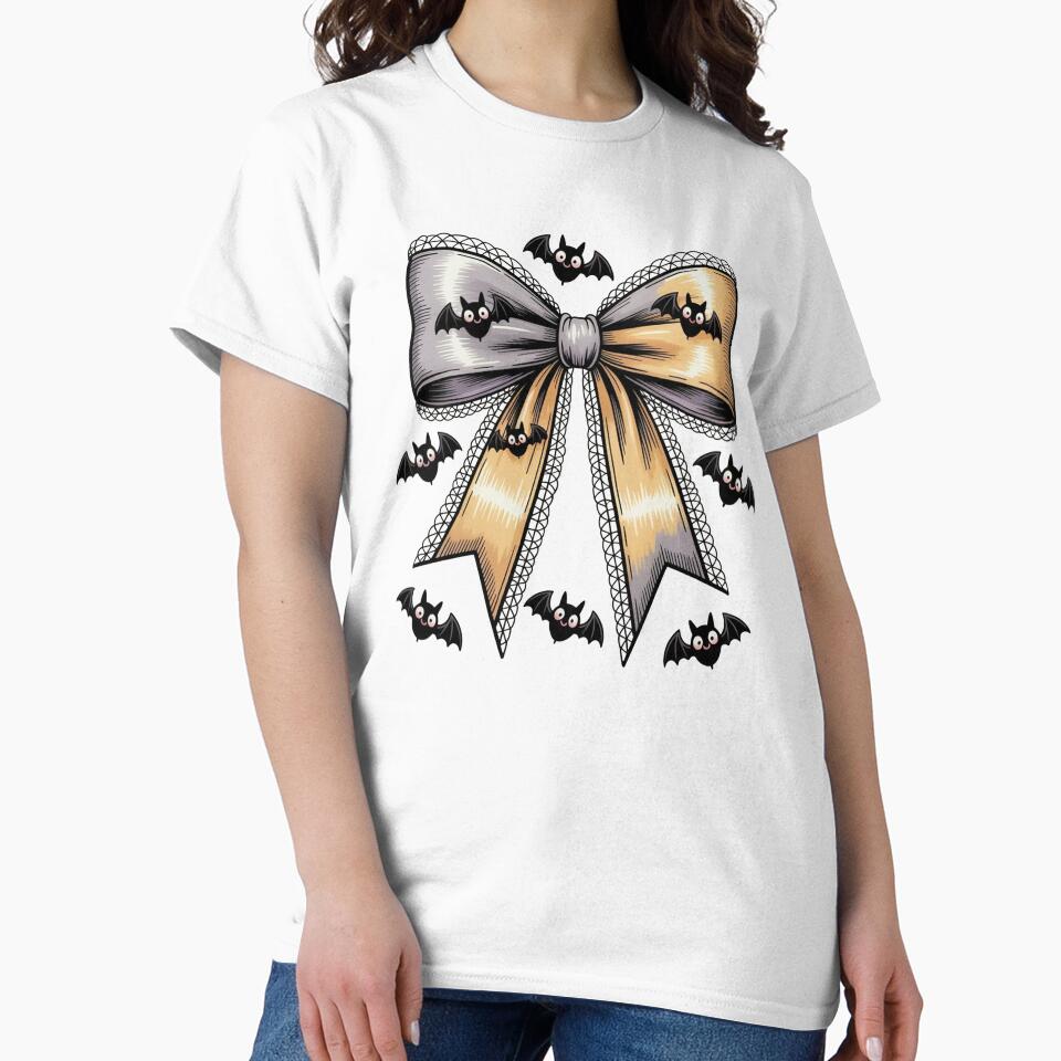 Coquette Halloween Bow Illustration by sasyall
