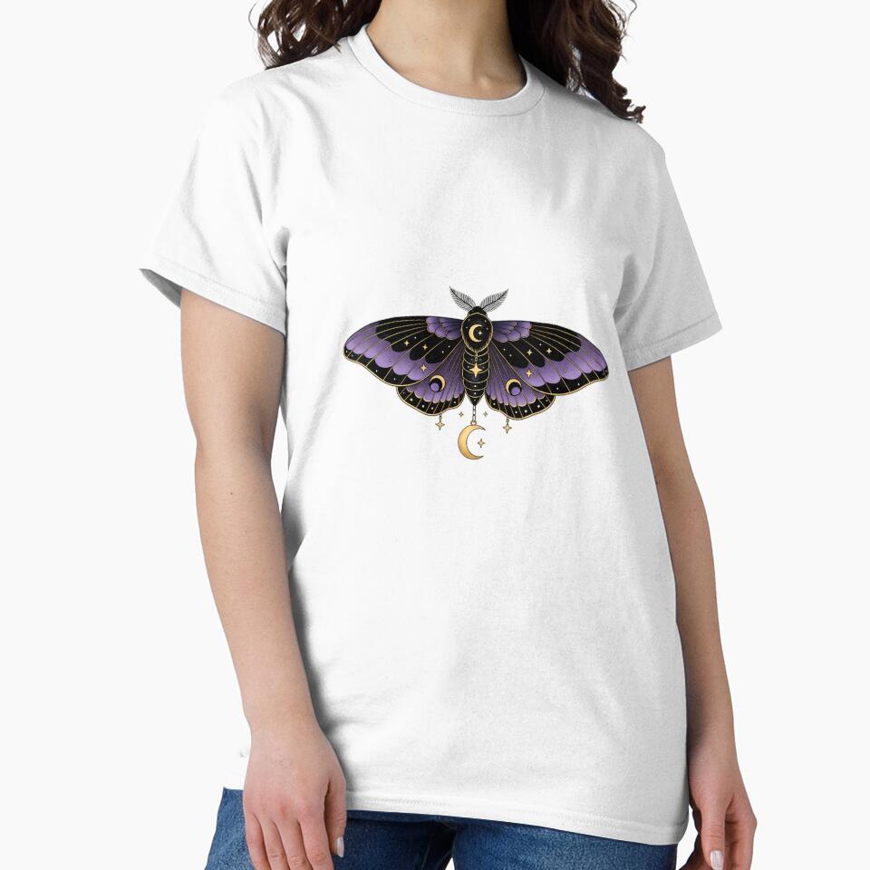 Celestial Moth Moon Charm Gift by IllumeInk