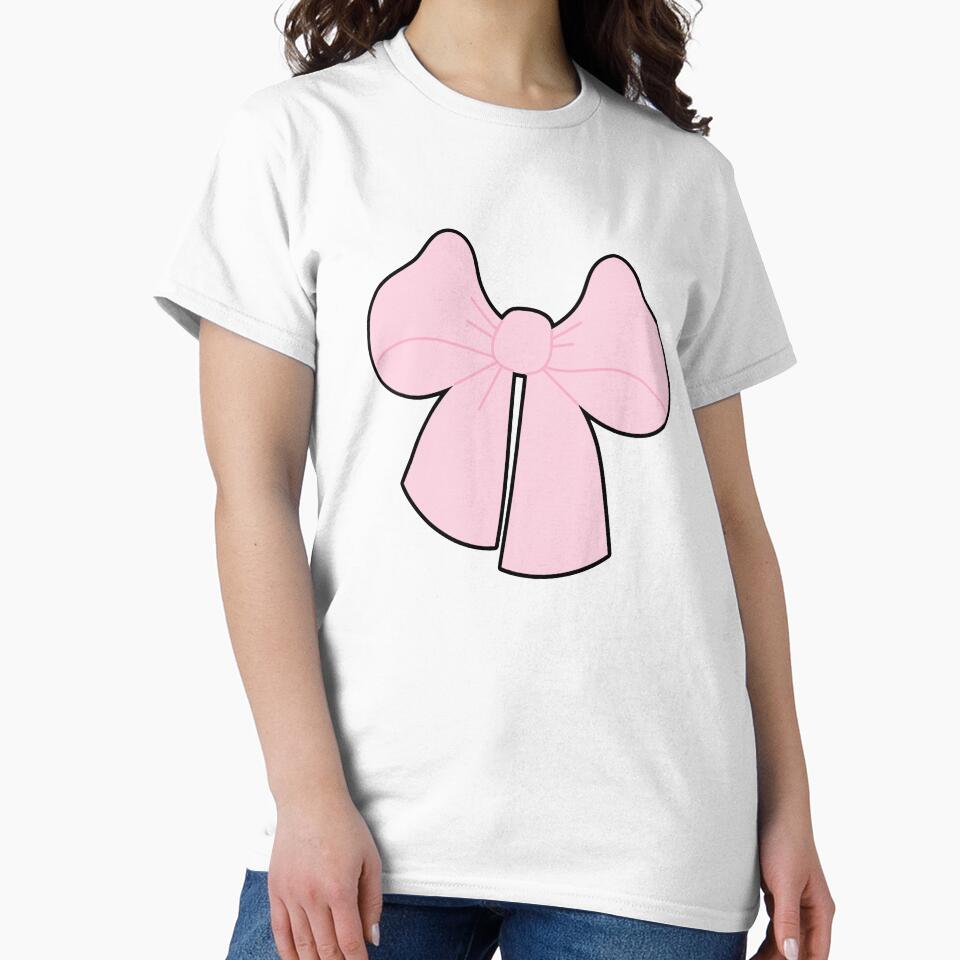 Pink Bow Simple Cartoon Minimal Cute by Studio Sonder