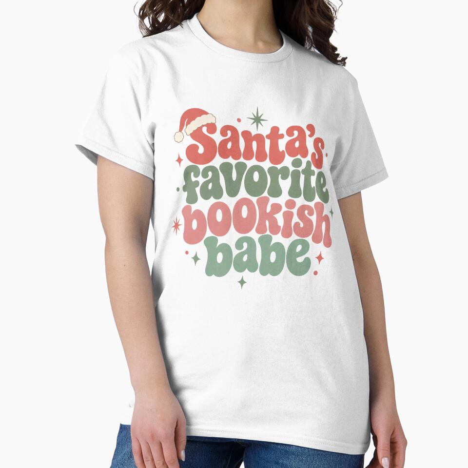 Santa's Favorite Bookish Babe by bookclubpress