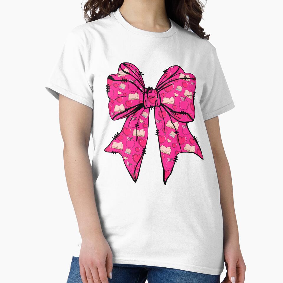 Coquette Bow Valentine’s Day Teacher by AnitaBice