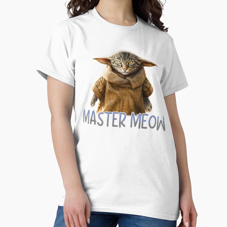 Funny Master Meow Cat by RebeccaLittlee