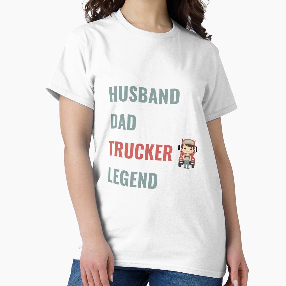 Hudband Dad Trucker Legend by KateKorsaro