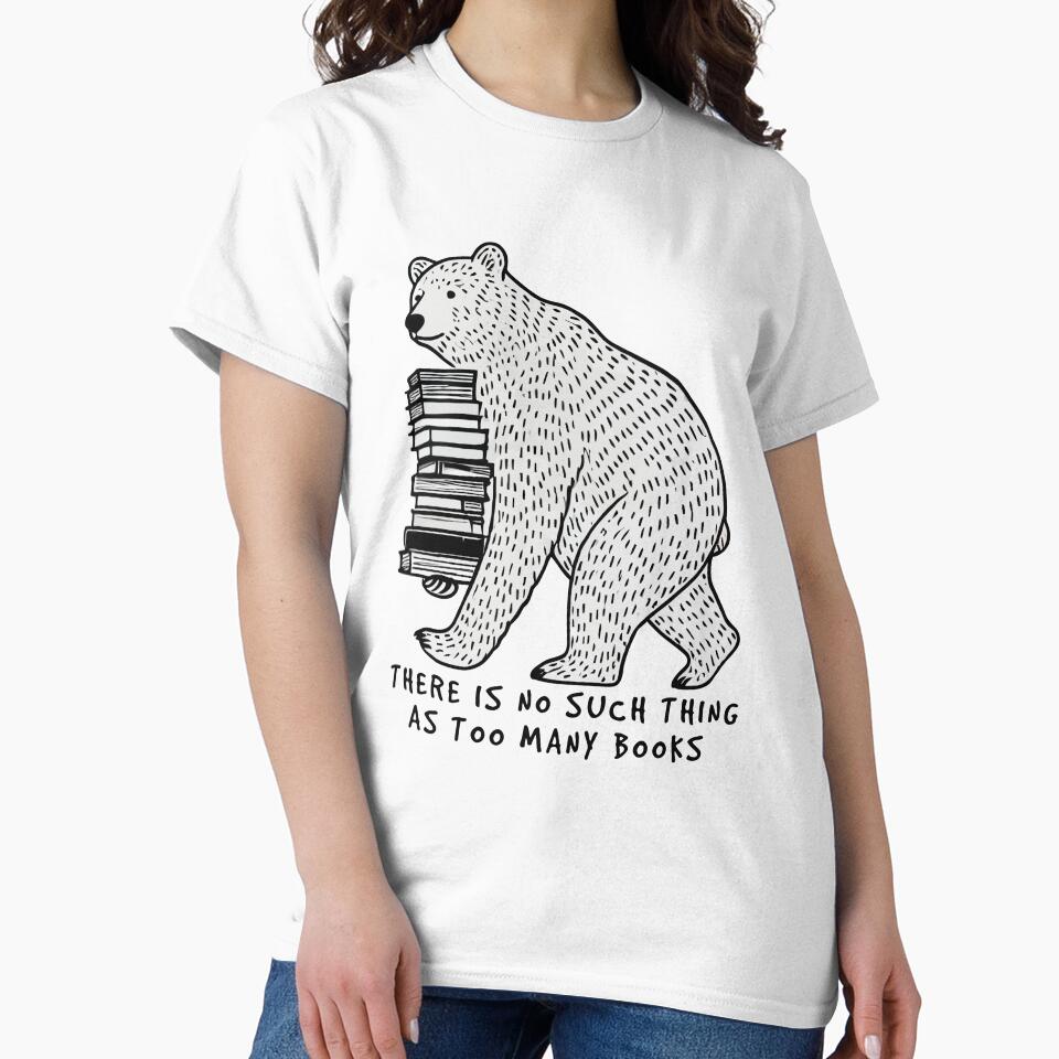 Retro Design Motif With Funny Book Lover by LuminOrb
