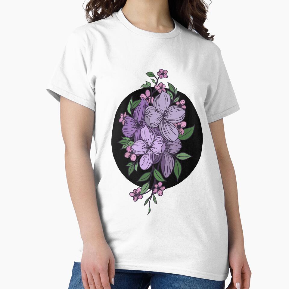 Purple Floral by kaitlynjphoto