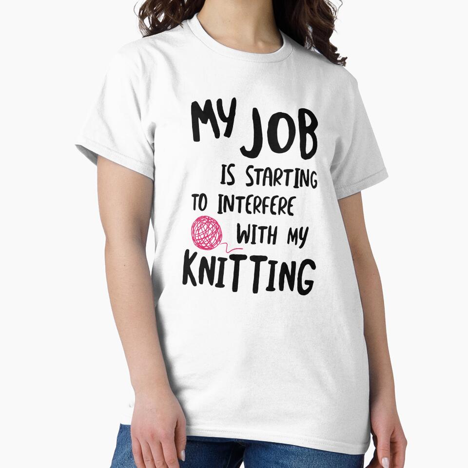 My Job is Starting to Interfere with My Knitting by whyitsme
