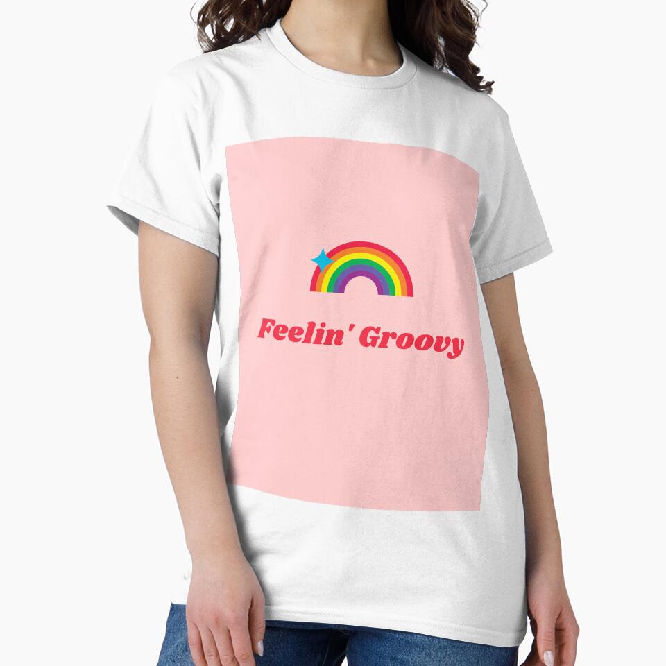Feelin' Groovy - Good Vibes Rainbow by Ninjakandy