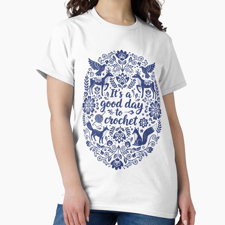 Its A Good Day To Crochet Funny Crochet Lover by LuminOrb