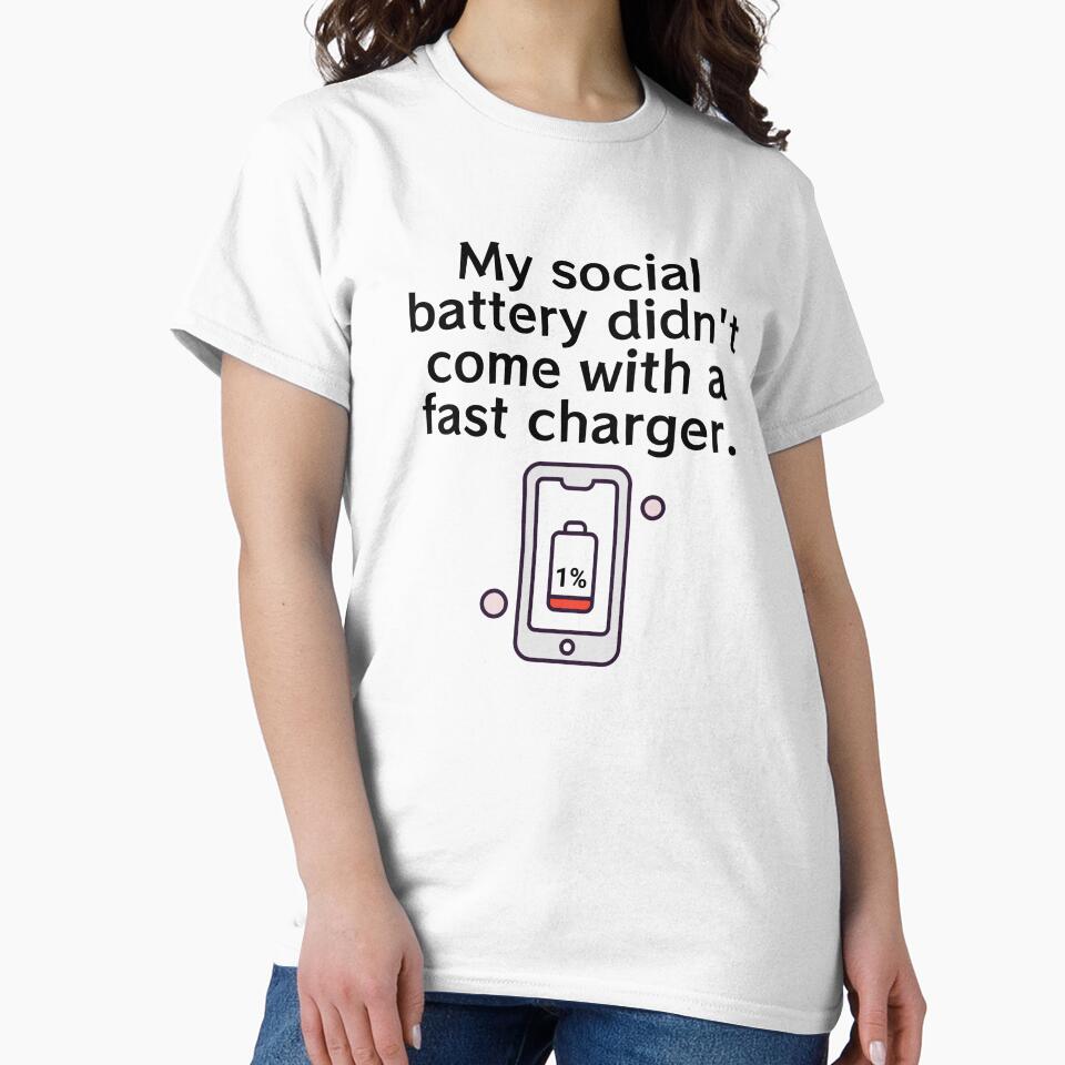 My social battery didn't come with a fast charger. by Creative jiffy