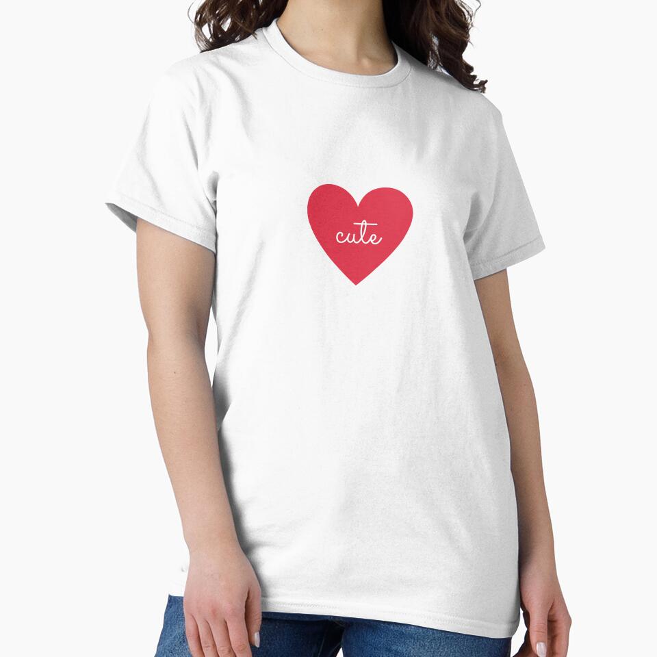 Cute Heart Print (Red) by saeroun