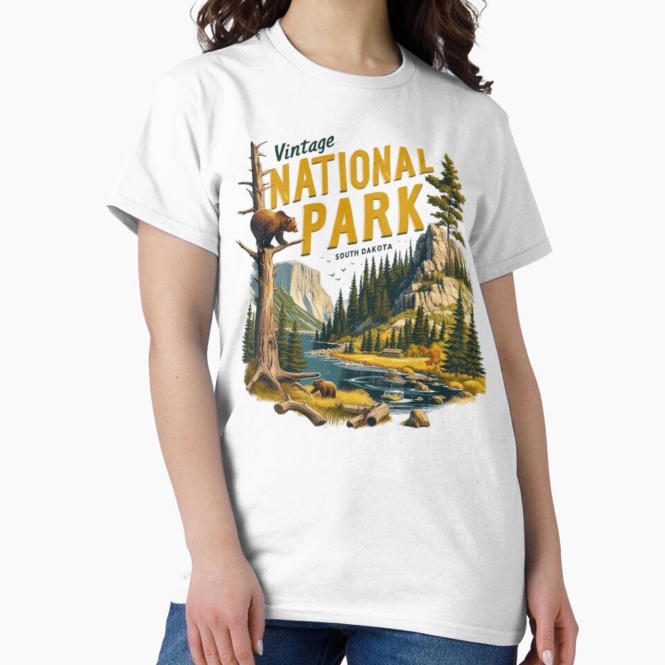 Vintage National Park South Dakota Vintage National Park by clarkfraser