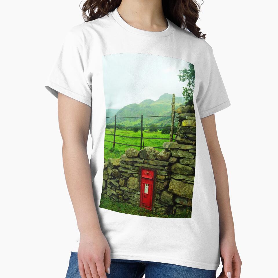 Post Box in the Lake District by Blackadder Photography Unisex