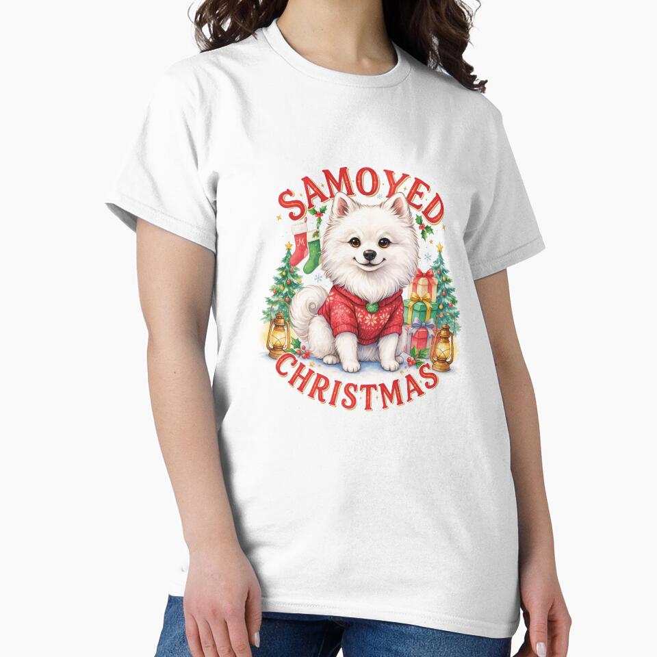 Samoyed Christmas by TheAnimalZ00