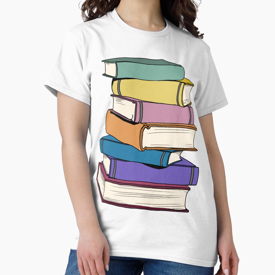 Stack of books by kikachu03