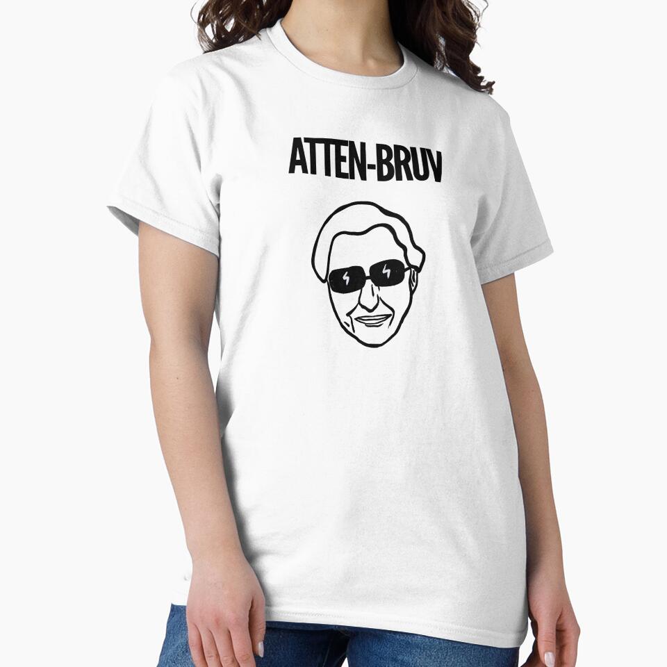 Attenbruv (David Attenborough) (dark blue) by Attenborough_Fan Unisex